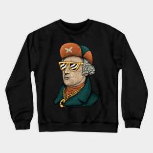 Alexander Hamilton - Totally Rad Rapper Crewneck Sweatshirt